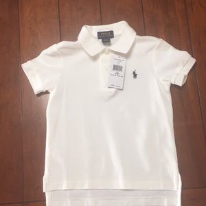 Ralph Lauren Polo white collar shirt with tags